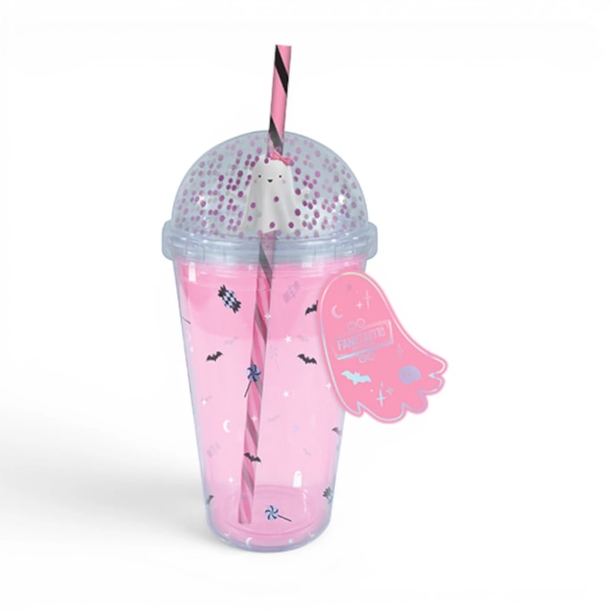 Wholesale Halloween Dome Tumbler With Straw 400ml | Wholesale Direct Wholesale Halloween Dome Tumbler With Straw 400ml | Wholesale Direct
