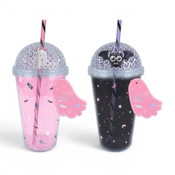 Wholesale Halloween Dome Tumbler With Straw 400ml | Wholesale Direct Wholesale Halloween Dome Tumbler With Straw 400ml | Wholesale Direct