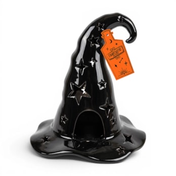 Wholesale Halloween Witch Hat Tealight Holder | Wholesale Direct Wholesale Halloween Witch Hat Tealight Holder | Wholesale Direct