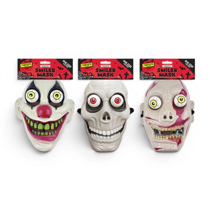 Wholesale Halloween Crazy Eyes & Smile Mask | Wholesale Direct