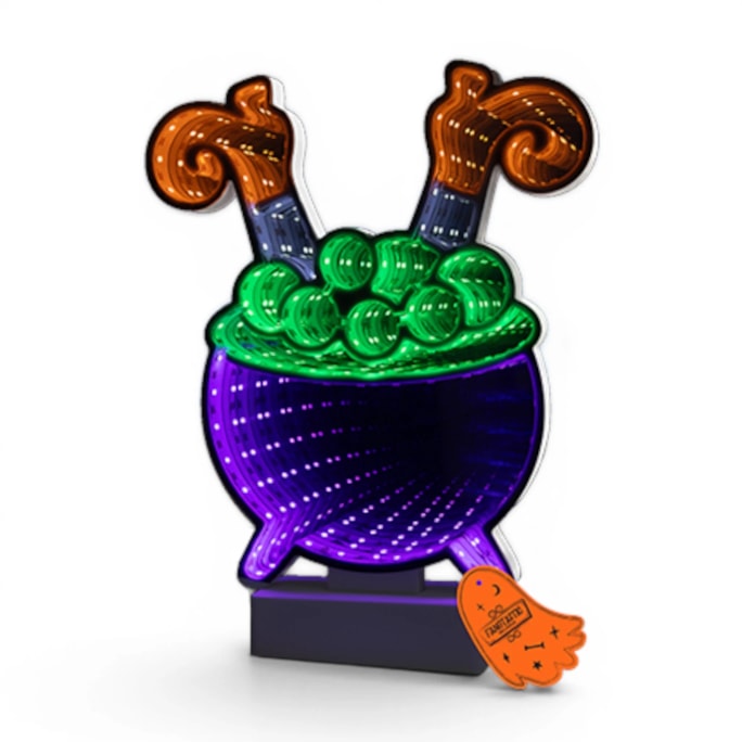 Wholesale LED Battery Operated Infinity Light Witch 25cm x 21cm | Wholesale Direct