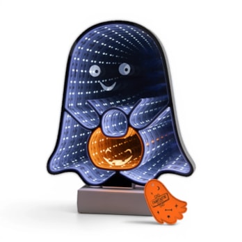 Wholesale LED Battery Operated Infinity Light Ghost 25cm x 21cm | Wholesale Direct
