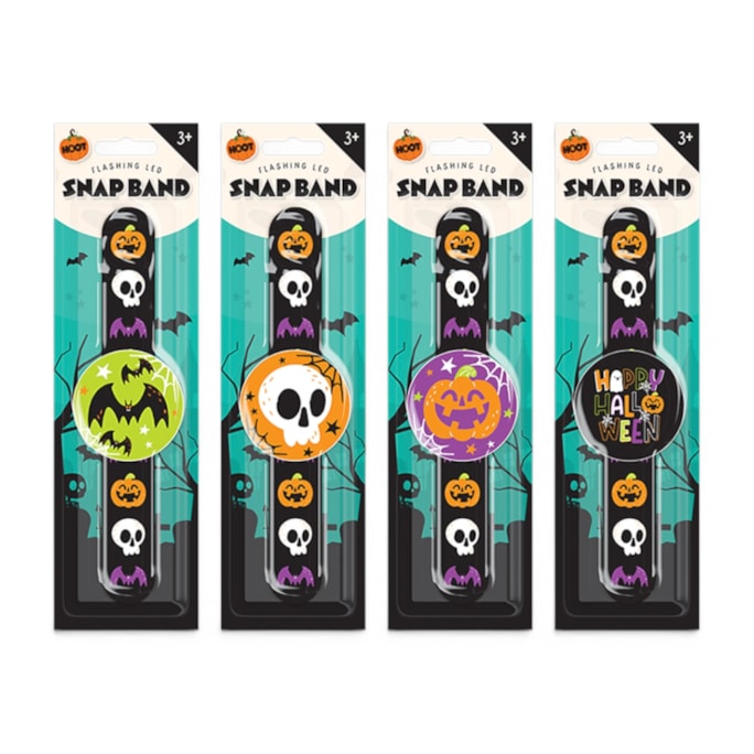 Wholesale Halloween Flashing LED Snap Band | Wholesale Direct