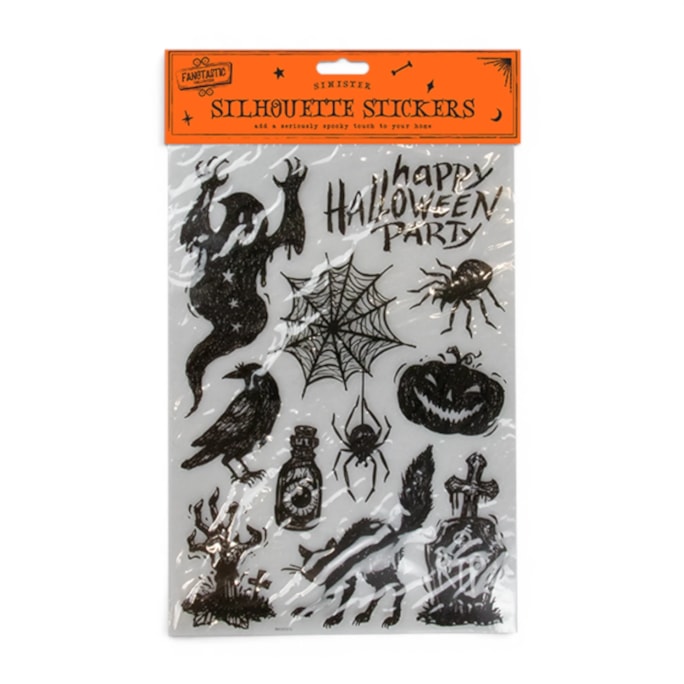 Wholesale Halloween Silhouette Stickers | Wholesale Direct