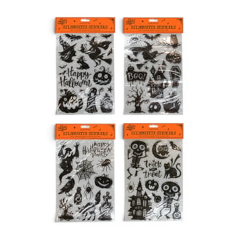 Wholesale Halloween Silhouette Stickers | Wholesale Direct
