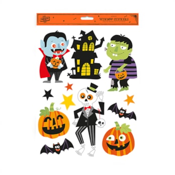 Wholesale Halloween Glitter Window Stickers | Wholesale Direct