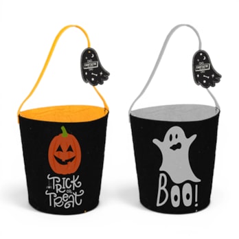 Wholesale Felt Treat Bucket 18cm | Wholesale Direct Wholesale Felt Treat Bucket 18cm | Wholesale Direct
