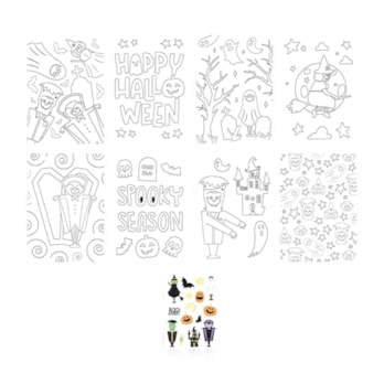 Wholesale Halloween Colouring Set | Wholesale Direct Wholesale Halloween Colouring Set | Wholesale Direct