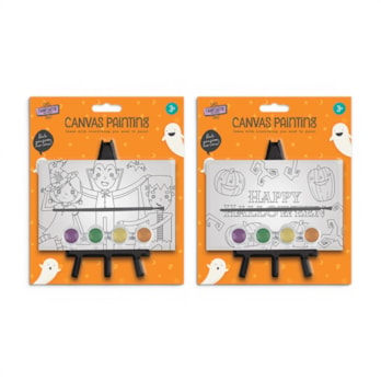 Wholesale Halloween Paint Your Own Canvas with Stand | Wholesale Direct Wholesale Halloween Paint Your Own Canvas with Stand | Wholesale Direct