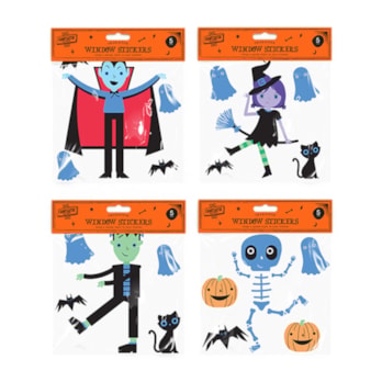 Wholesale Halloween Character Window Stickers 19cm | Wholesale Direct
