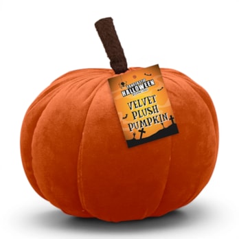 Wholesale Velvet Pumpkin 16cm | Wholesale Direct