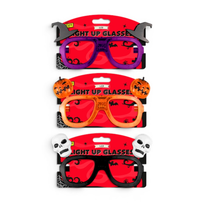 Wholesale Light Up Novelty Halloween Glasses | Wholesale Direct