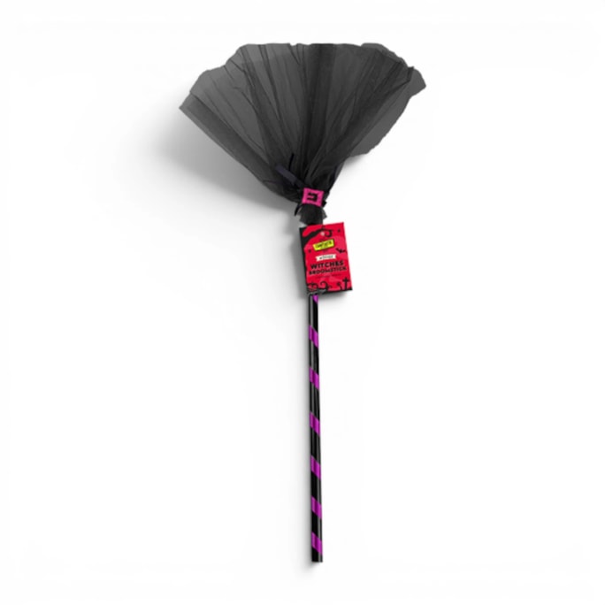 Wholesale Witches Broomstick with Netting 80cm | Wholesale Direct Wholesale Witches Broomstick with Netting 80cm | Wholesale Direct