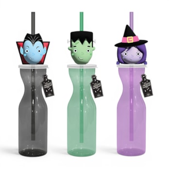 Wholesale Halloween Character Drinking Bottle 500ml CDU | Wholesale Direct