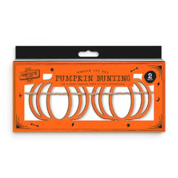 Wholesale Halloween Wooden Cut Out Pumpkin Bunting | Wholesale Direct