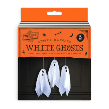 Wholesale Halloween White Hanging Ghost Decorations 3pk | Wholesale Direct Wholesale Halloween White Hanging Ghost Decorations 3pk | Wholesale Direct