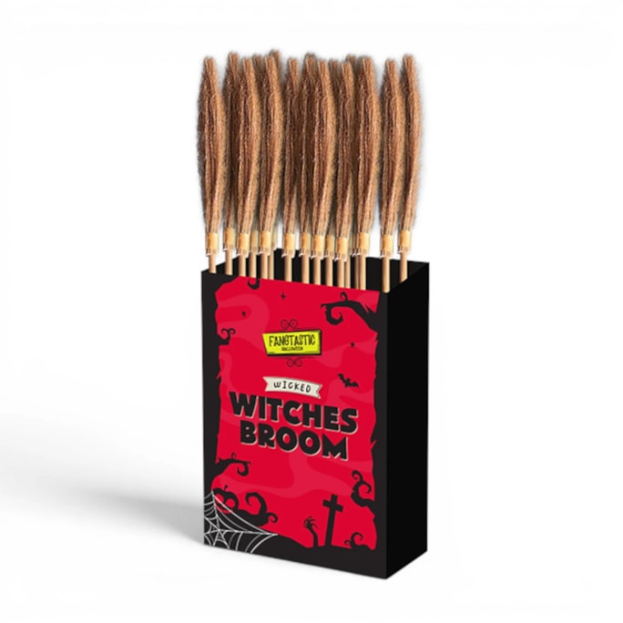 Wholesale Halloween Witches Broom CDU | Wholesale Direct