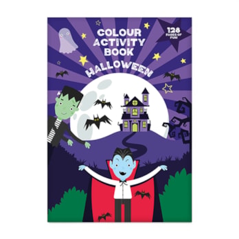 Wholesale Halloween Colour & Activity Book with Stickers CDU | Wholesale Direct
