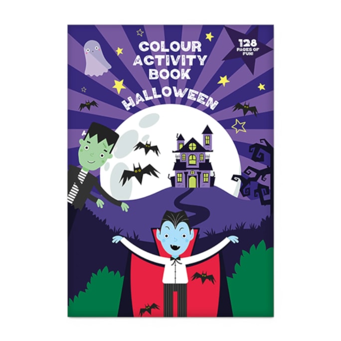 Wholesale Halloween Colour & Activity Book with Stickers CDU | Wholesale Direct