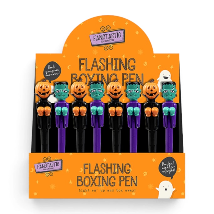 Wholesale Flashing Light Up Boxing Pen CDU | Wholesale Direct
