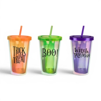 Wholesale Spooky Halloween Holographic Tumbler | Wholesale Direct
