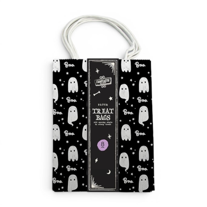 Wholesale Halloween Ghost Paper Treat Bags 8pk | Wholesale Direct Wholesale Halloween Ghost Paper Treat Bags 8pk | Wholesale Direct