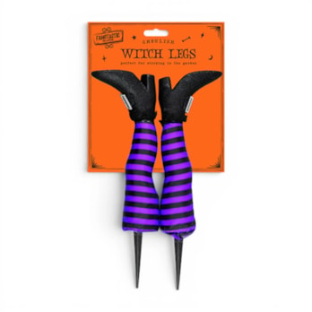 Wholesale Halloween Witch Leg Stakes | Wholesale Direct Wholesale Halloween Witch Leg Stakes | Wholesale Direct