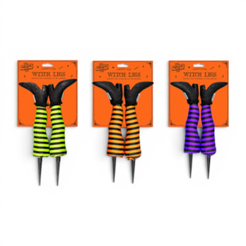 Wholesale Halloween Witch Leg Stakes | Wholesale Direct Wholesale Halloween Witch Leg Stakes | Wholesale Direct