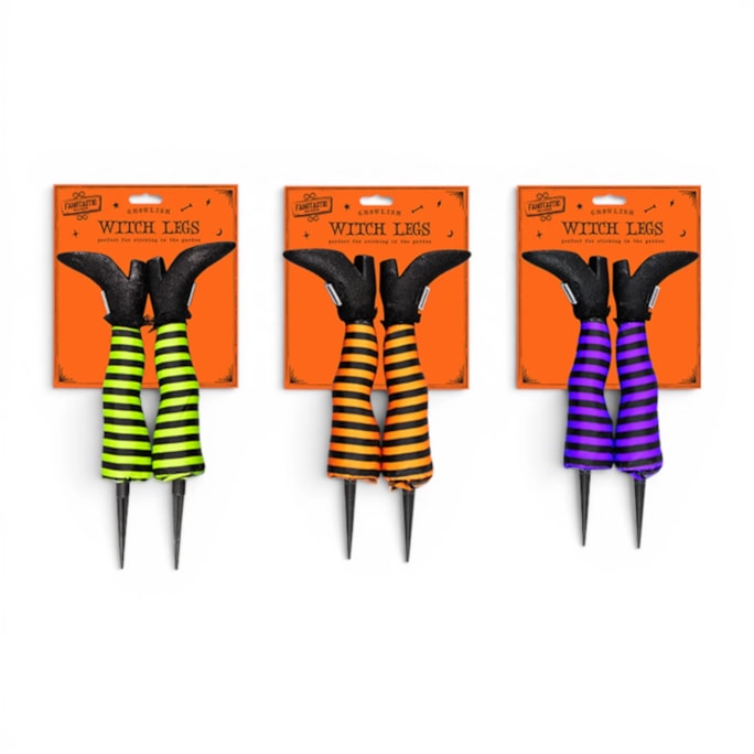 Wholesale Halloween Witch Leg Stakes | Wholesale Direct Wholesale Halloween Witch Leg Stakes | Wholesale Direct