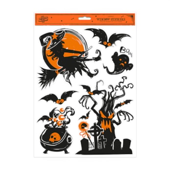 Wholesale Halloween Spooky Window Stickers | Wholesale Direct