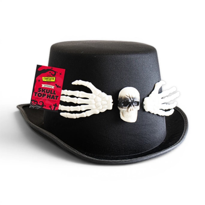 Wholesale Adult's Skull Top Hat | Wholesale Direct