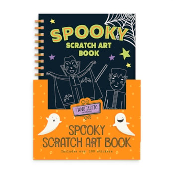 Wholesale Spooky Halloween Scratch Art Book CDU | Wholesale Direct