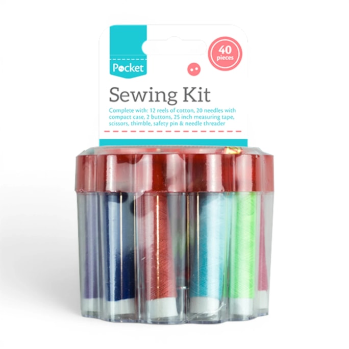 Wholesale Sewing Kit - 40 Piece | Wholesale Direct Wholesale Sewing Kit - 40 Piece | Wholesale Direct