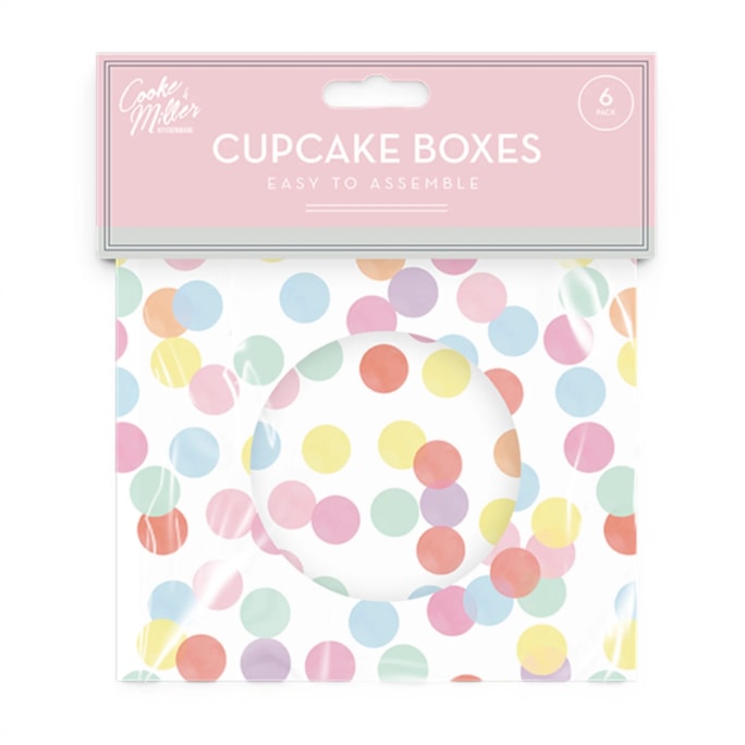 Wholesale Cupcake Boxes - 6 Pack | Wholesale Direct Wholesale Cupcake Boxes - 6 Pack | Wholesale Direct