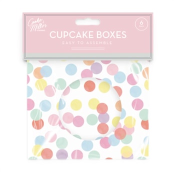 Wholesale Cupcake Boxes - 6 Pack | Wholesale Direct Wholesale Cupcake Boxes - 6 Pack | Wholesale Direct