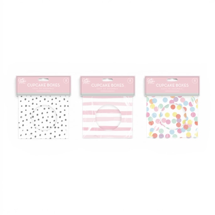 Wholesale Cupcake Boxes - 6 Pack | Wholesale Direct Wholesale Cupcake Boxes - 6 Pack | Wholesale Direct
