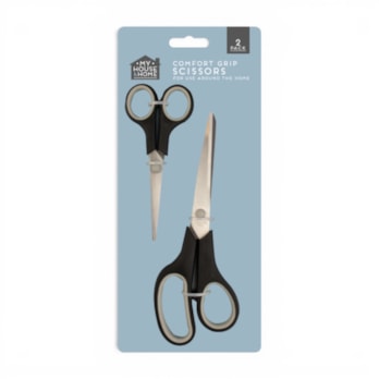 Wholesale Comfort Grip Scissors - 2 Pack | Wholesale Direct