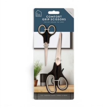 Wholesale Comfort Grip Scissors - 2 Pack | Wholesale Direct