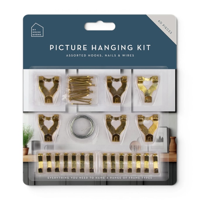 Wholesale Picture Hanging Kit - 60 Piece | Wholesale Direct