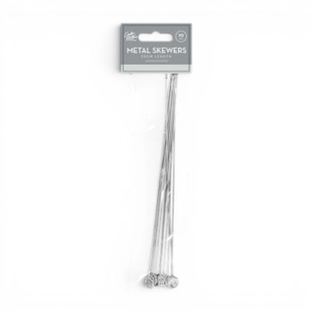 Wholesale Metal Skewers - 10 Pack | Wholesale Direct Wholesale Metal Skewers - 10 Pack | Wholesale Direct