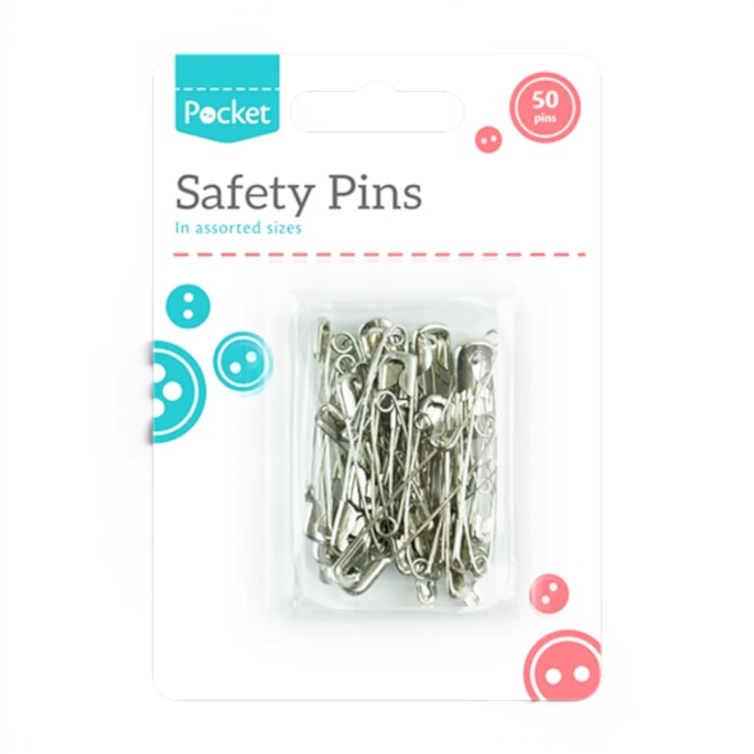 Wholesale Safety Pins - 50 Pack | Wholesale Direct Wholesale Safety Pins - 50 Pack | Wholesale Direct