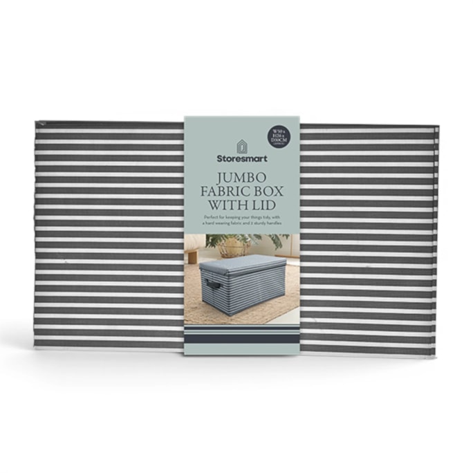 Wholesale Jumbo Fabric Box with Lid 28X50X30CM CDU | Wholesale Direct Wholesale Jumbo Fabric Box with Lid 28X50X30CM CDU | Wholesale Direct