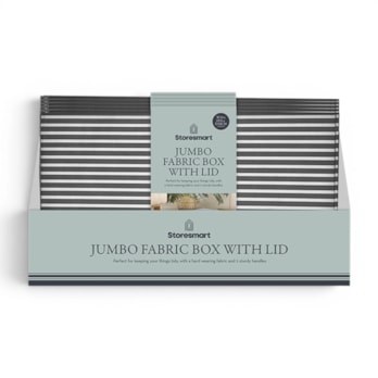 Wholesale Jumbo Fabric Box with Lid 28X50X30CM CDU | Wholesale Direct Wholesale Jumbo Fabric Box with Lid 28X50X30CM CDU | Wholesale Direct