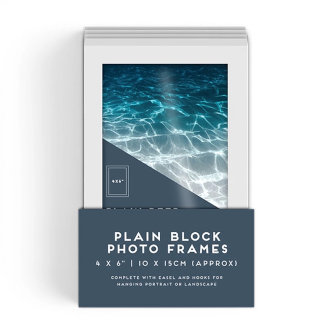 Wholesale White Photo Frame 4 X 6" 1pk CDU | Wholesale Direct