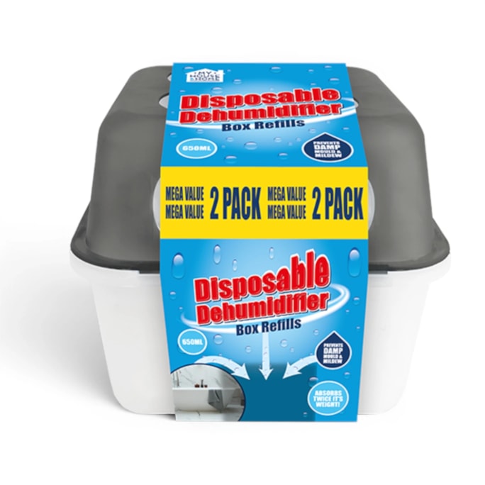 Wholesale Dehumidifier Box Refills 400g 2PK | Wholesale Direct