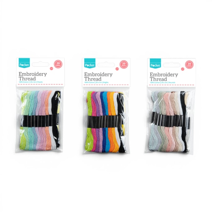 Wholesale Embroidery Thread 20pk | Wholesale Direct