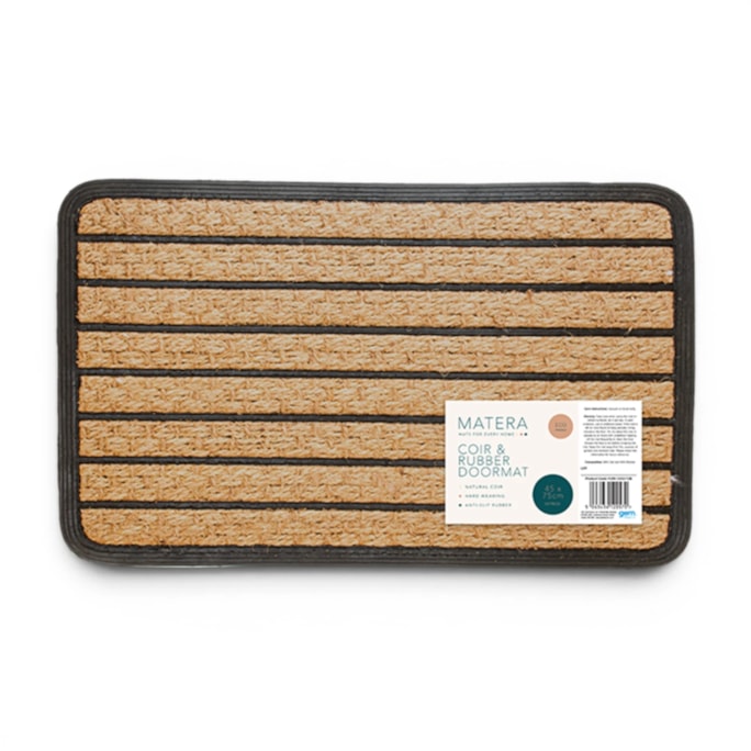 Wholesale Coir & Rubber Doormat 45*75cm | Wholesale Direct Wholesale Coir & Rubber Doormat 45*75cm | Wholesale Direct