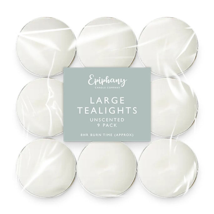 Wholesale Large Tealights 9pk | Wholesale Direct