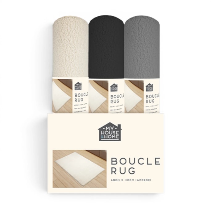 Wholesale Boucle Rug 60 x 110cm | Wholesale Direct