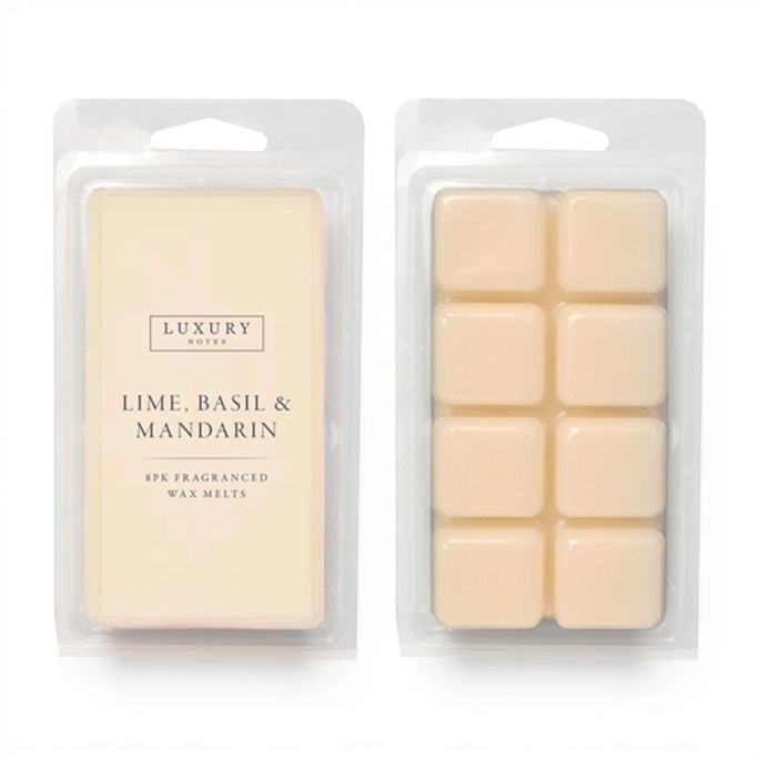Wholesale Lime, Basil And Mandarin Wax Melts 8PK CDU | Wholesale Direct